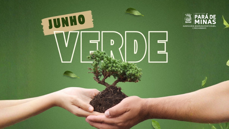 Junho Verde promove ações de conscientização ambiental em Pará de Mina